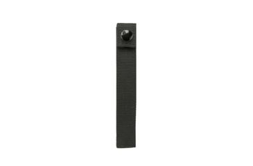 Image of VISM Molle Long 6in Thumb Snap Straps, 4 Pack, Black CVMSL3011B