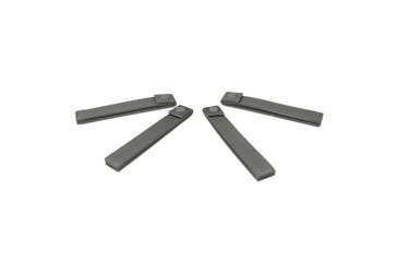 Image of VISM Molle Long 6in Thumb Snap Straps, 4 Pack, Urban Gray CVMSL3011U
