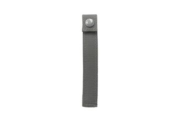 Image of VISM Molle Long 6in Thumb Snap Straps, 4 Pack, Urban Gray CVMSL3011U