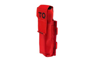 Image of VISM Molle Tourniquet with Elastic Flap, Red, CVTQ3020R
