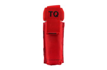 Image of VISM Molle Tourniquet with Elastic Flap, Red, CVTQ3020R