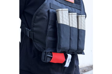 Image of VISM MOLLE Tourniwuet w/ Elastic Flap, Green, CVTQE3048G