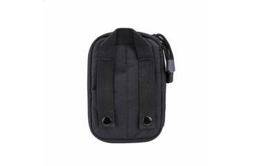 Image of Vism Molle Utility Pouch With U.S. Patch, Black CVAP3006B