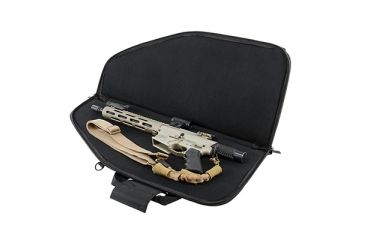Image of VISM Padded 28in AR15/AK Carbine Pistol Case w/Shoulder Sling 2907, Black, Rifle Shaped CVCP2961B-28