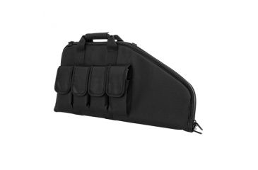 Image of VISM Padded 28in AR15/AK Carbine Pistol Case w/Shoulder Sling 2907, Black, Rifle Shaped CVCP2961B-28