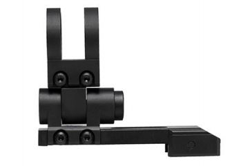 Image of Vism Picatin ny 1in Extended Modular Ring Mount, Black VMFLPRMR