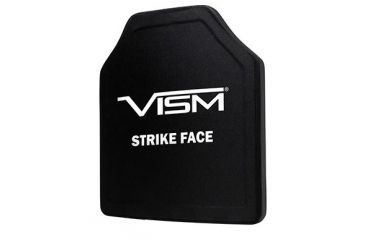 Image of Vism Polyethylene Ballistic Plate - Shooters Cut 10in X12in, Black BPC1012