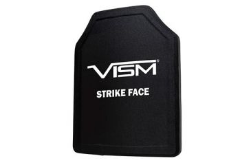 Image of Vism Polyethylene Ballistic Plate - Shooters Cut 11in X14in, Black BPC1114