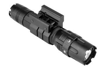 Image of VISM Pro Series Mod 2 Flashlight, 500 Lumen, 3 Watts, 2 x CR123A, Anodized, Black, VATFLBMM2