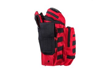 Image of VISM PVC First Responders Utility Bag, Red w/ Black Trim, CVFRB2918R