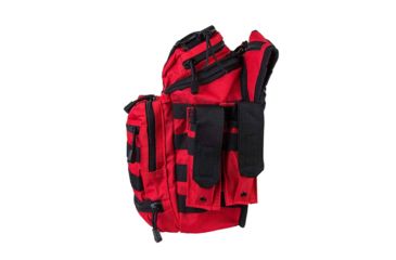 Image of VISM PVC First Responders Utility Bag, Red w/ Black Trim, CVFRB2918R