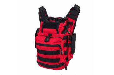 Image of VISM PVC First Responders Utility Bag, Red w/ Black Trim, CVFRB2918R