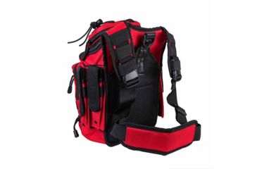 Image of VISM PVC First Responders Utility Bag, Red w/ Black Trim, CVFRB2918R