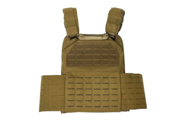 Image of VISM Quick Release Laser Cut Plate Carrier, 10x12in, Tan, CVLCQR3054T