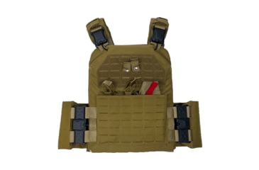 Image of VISM Quick Release Laser Cut Plate Carrier, 11x14in, Tan, CVLCQRL3055T