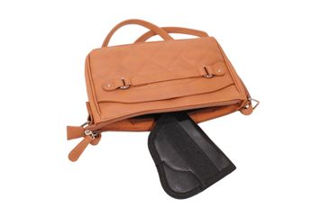 Image of Vism Quilted Crossbody Bag, Brown, BWS002