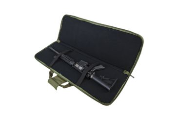 Image of VISM Rifle Gun Case, Green, 42in L X 13in H, CVCP2960G-42