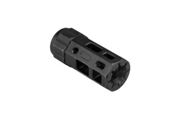 Image of VISM Ruger PC Carbines 9mm Muzzle Brake w/ Crush Washer, Black, VAMRUPCC9