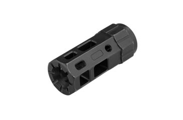 Image of VISM Ruger PC Carbines 9mm Muzzle Brake w/ Crush Washer, Black, VAMRUPCC9