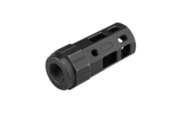 Image of VISM Ruger PC Carbines 9mm Muzzle Brake w/ Crush Washer, Black, VAMRUPCC9