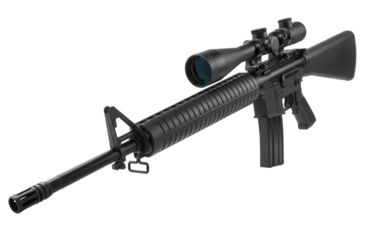 Image of VISM Safari Series 2.5, 10X50 Rifle Scope/Red And Green Illum./Cross Plex Reticle, Green Lens, Black VSAFS251050G