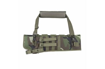 Image of VISM SBS/AOW Short Barrel Scabbard, Woodland Camo, CVXSCB3016WC