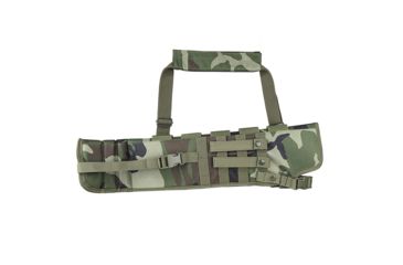 Image of VISM SBS/AOW Short Barrel Scabbard, Woodland Camo, CVXSCB3016WC