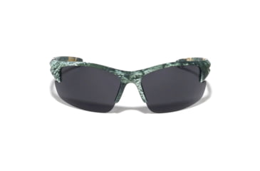 Image of VISM Semi Rimless Temple Cutout Sunglasses, Camo Frame, Black Lens, Camo, VBP0164