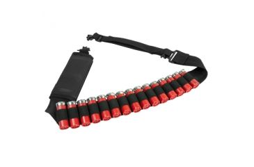 Image of VISM Shotgun Bandolier Sling,Black AASHB