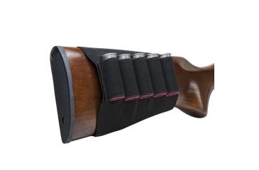 Image of Vism Shotgun Stock Shell Pouch, Black, CVSSG2994B