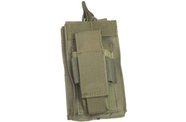 Image of VISM Single AR/Pistol Mag Pouch, Green, CVAR1MP3037G