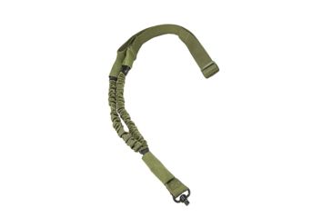 Image of VISM Single Point Bungee Sling with QD Swivel, Green AQDBS1G