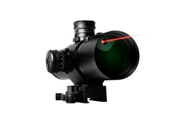 Image of Vism 3X42 CBT Series Red Laser Prismatic Rifle Scope - P4 Sniper Blue Illuminated Reticle VCBTREP342G