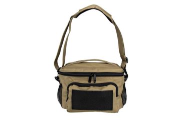 Image of VISM Small Insulated Cooler Lunch Bag With Molle/Pal Webbing, Tan CVKOLS3022T
