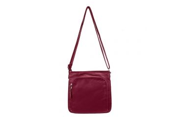 Image of Vism Small Messenger Crossbody, Red, BWV003