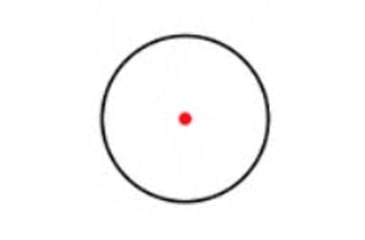 Image of Vism SPD Solar Reflex Red Dot Sight /Quick Release Picatinny Mount, Black, VDBSOL130