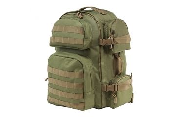 Image of VISM Tactical Backpack, Green w/Tan Trim CBGT2911