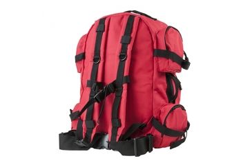 Image of VISM Tactical Backpack, Red w/Black Trim CBR2911