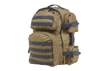 Image of VISM Tactical Backpack, Tan w/Urban Gray Trim CBTU2911