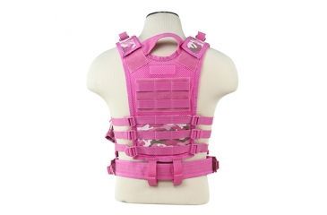 Image of VISM Tactical Vest, Hydration System Compatible, Pink Camo, XS-S CTVC2916PC