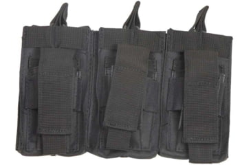 Image of VISM Triple AR/Pistol Mag Pouch, Black, CVAR3MP3038B