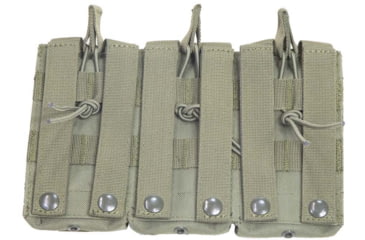 Image of VISM Triple AR/Pistol Mag Pouch, Green, CVAR3MP3038G