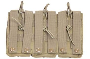 Image of VISM Triple AR/Pistol Mag Pouch, Tan, CVAR3MP3038T