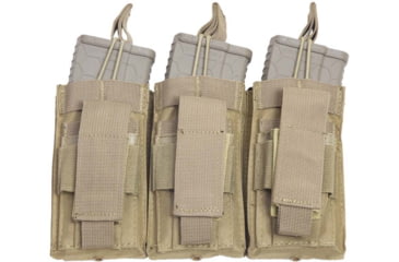 Image of VISM Triple AR/Pistol Mag Pouch, Tan, CVAR3MP3038T