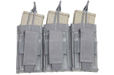Image of VISM Triple AR/Pistol Mag Pouch, Urban Gray, CVAR3MP3038U