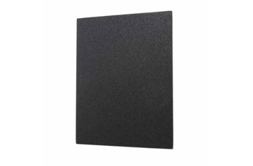Image of VISM Uhmwpe Flat Rectangular Cut 10X12 Level Iiia Hard Ballistic Plate/ Pistol Caliber Protection, Black BUDF1012