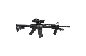 Image of Vism VGF 250 Lumen LED Flashlight Vertical Grip / KeyMod, Black, VAARVGFLKM