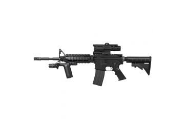 Image of Vism VGF 250 Lumen LED Flashlight Vertical Grip / Picatinny, Black, VAARVGFLPR