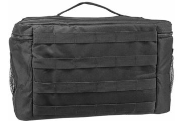 Image of Vism By Ncstar Medium Insulated Cooler Lunch Box With Molle/Pal Webbing, Black, CVKOLM3023B