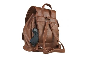 Image of Vism Womens Concealed Carry Backpack, Brown, BWP003